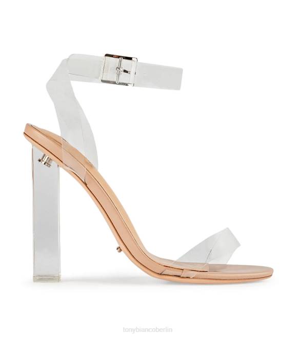 Blockabsätze| de Tony Bianco Frauen Kiki-Heels klares Vinylit/Haut-Capretto 4624226